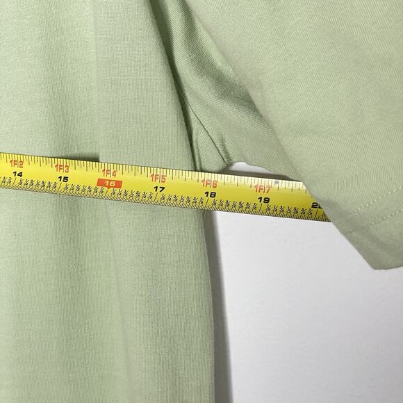 NWT Vintage Maxi Dress Green Cotton Size M Patchwork Block Print Boho Hippie Art - Picture 11 of 12